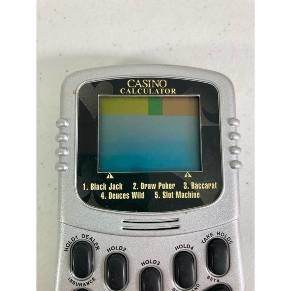 Excalibur Blackjack Handheld Game Electronic Portable Travel Sized Play Anywhere - Picture 2 of 9